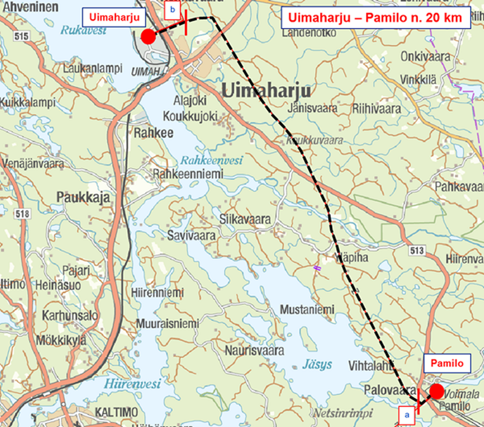 Uimaharju - Pamilo ympäristöselvitys