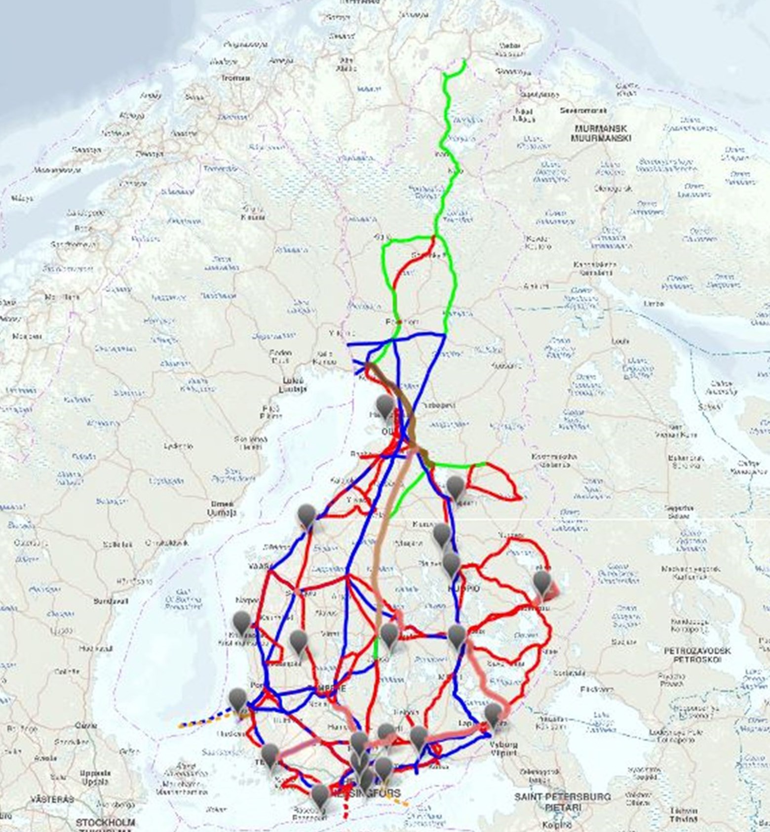 Jyväskylän sähköaseman rakentaminen